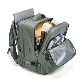 Женский дорожный рюкзак для девочек 16 дюймов, 39 л, USB-зарядка, деловой рюкзак для ноутбука с сумкой для обуви, Водонепроницаемый походный рюкзак