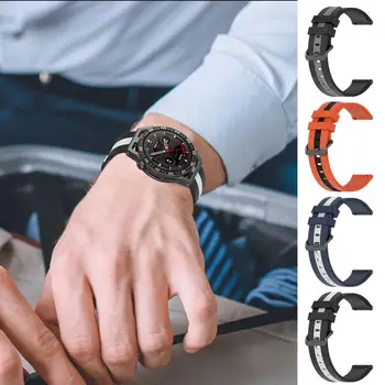 Силиконовый ремешок для часов Huawei Watch GT 2e сменный браслет для смарт-часов с дышащими отверстиями, водонепроницаемый мужской браслет