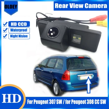 Камера заднего вида HD для Peugeot 307 SW / для Peugeot 308 CC SW Камера ночного видения для парковки заднего вида