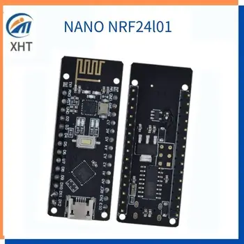 RF-Nano для Arduino Nano V3.0, плата Micro USB Nano ATmega328P QFN32 5V 16M CH340, интегрирующая беспроводную связь NRF24l01 + 2.4G